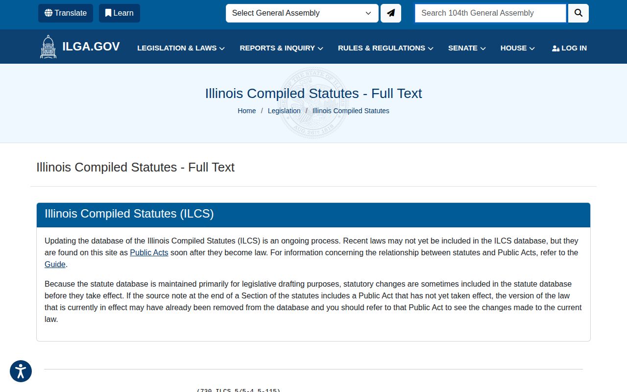 Clark County release date source for Illinois youthful parole eligibility law