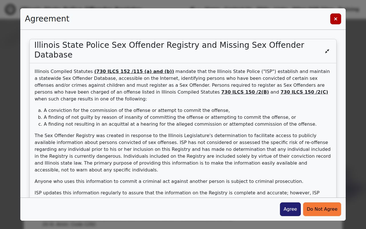 Clark County released inmate photo comparison with the Illinois offense-limited registry